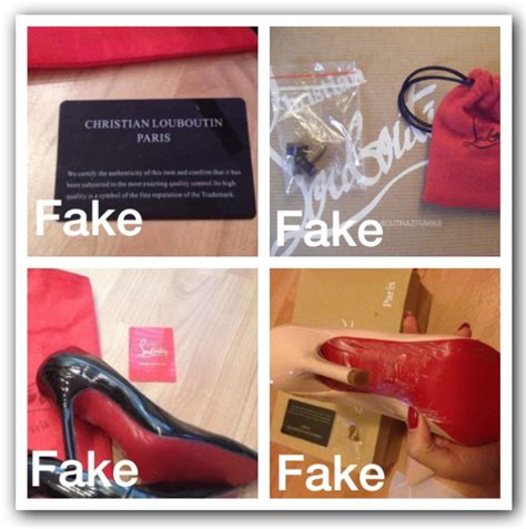 how to tell fake from real christian louboton shoes|true christian louboutin heels.